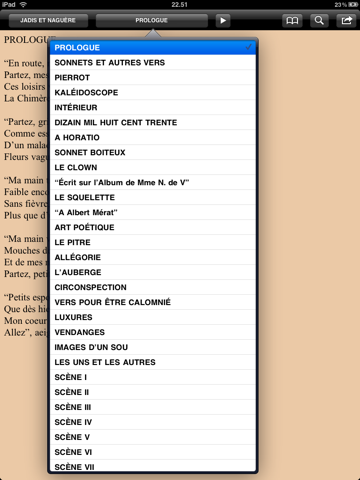 Verlaine: Poèmes - Volume 1 for iPad screenshot 2