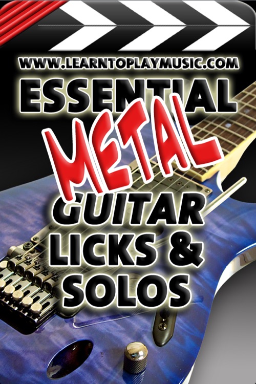 Essential Metal Guitar Licks and Solos - Learn to play cool music, rock on with fun Tab, notation & video; use these lessons to become the guitarist you dream of