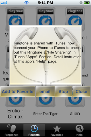 555+HD Ringtone( for iOS4) FREE screenshot 4