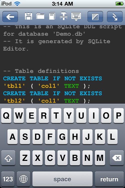 SQLite Editor