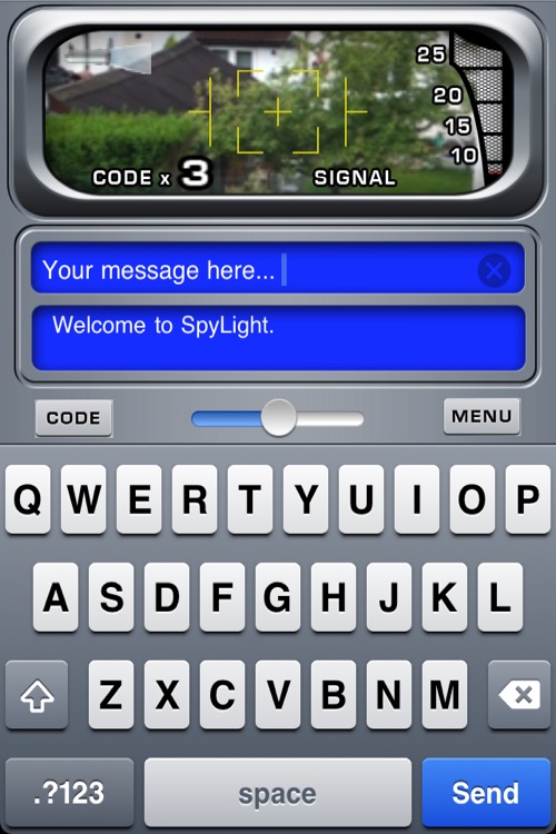 SpyLight - Morse Code fun!