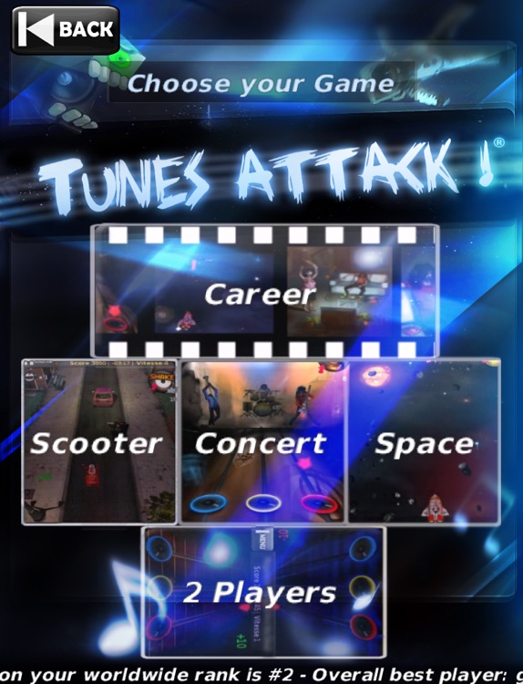 Tunes Attack ! Lite (for iPad)