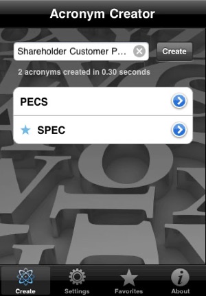 Acronym Creator(圖4)-速報App