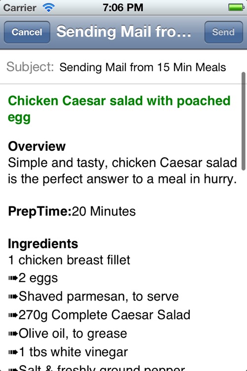 15 Min Meals screenshot-3