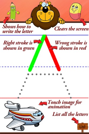 ABC Tracer Lite Free - Alphabet flashcard tracing phonics an(圖2)-速報App