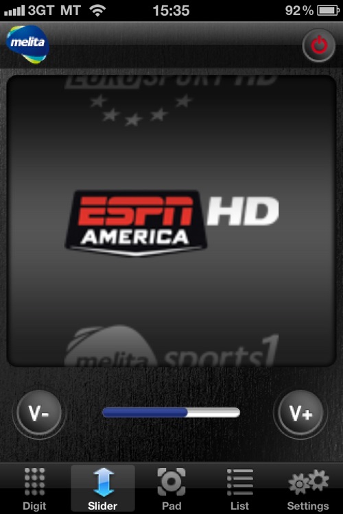 Melita netbox HD control