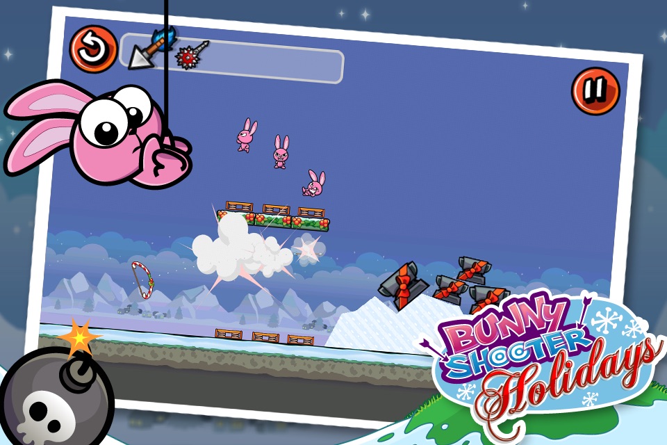 Bunny Shooter Christmas - a Free Game by the Best, Cool & Fun Games screenshot 4