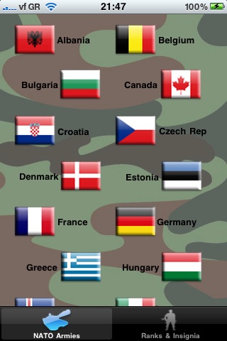 Nato Armies (Ranks & Insignia) Lite screenshot-3