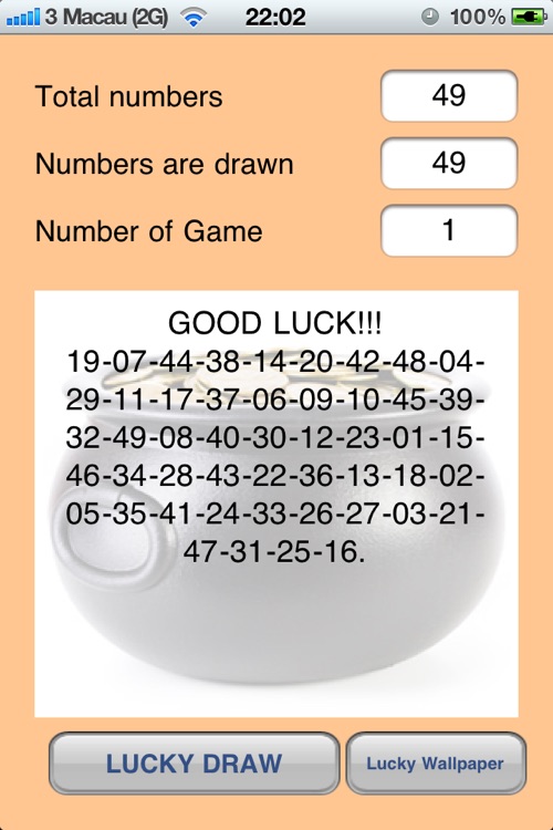 Lottery & Bingo Numbers Picker