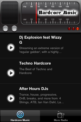 Hardcore Radio FM - Hardcore, BreakCore, and SpeedCore screenshot 3