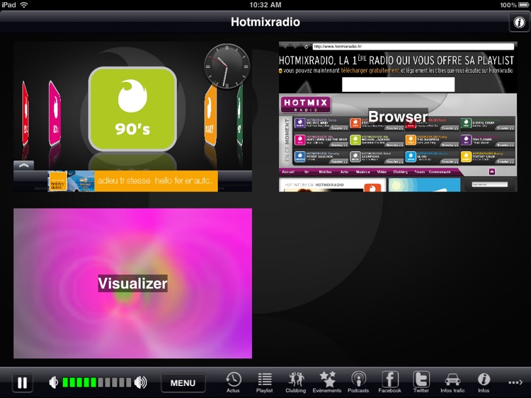 Hotmixradio iPad Edition screenshot-3