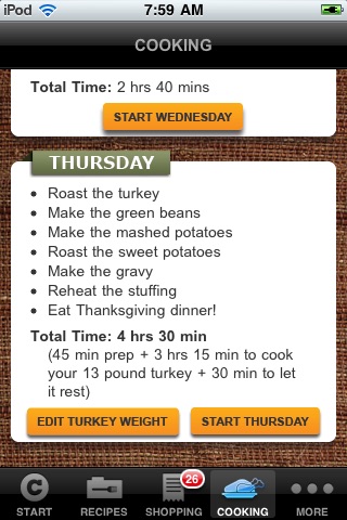 Chow Thanksgiving Dinner Coach screenshot-4