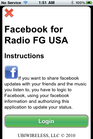 Radio FG USA App screenshot 4