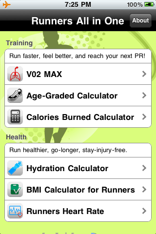 Runners All In One by Runners Ally screenshot 2
