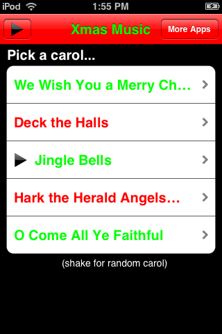 Xmas MUSIC screenshot 2