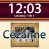 Clockscapes Paul Cézanne - Animated Clock Display