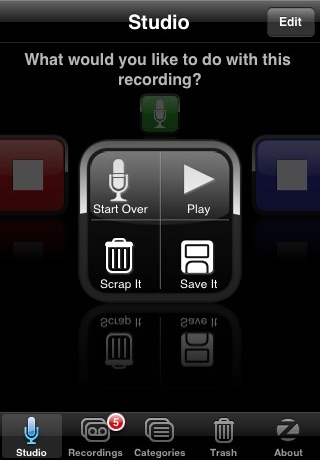 SpeakEasy Voice Recorder screenshot1