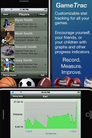 GameTrac - Stats Book & Score Keeper for Sports(圖1)-速報App