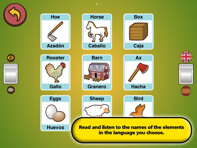 VocabuLand HD Lite - English/Spanish vocabulary(圖3)-速報App