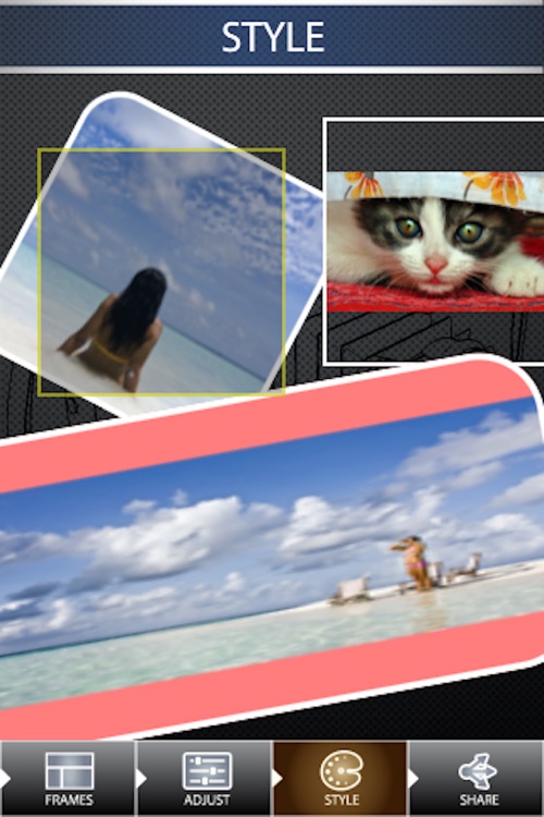 Photo Frame Free- ix/mess/stitch/FX/HDR screenshot-3