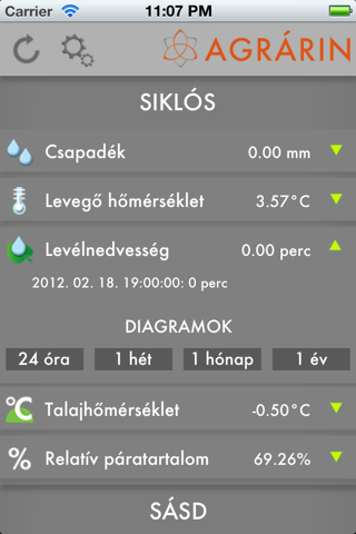Agrárin Agrometeorológia screenshot 4