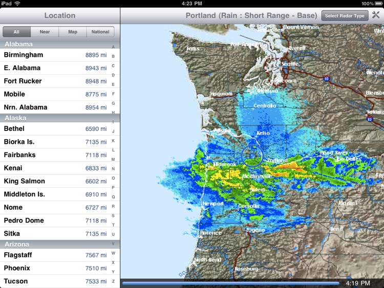 Rain Radar USA HD