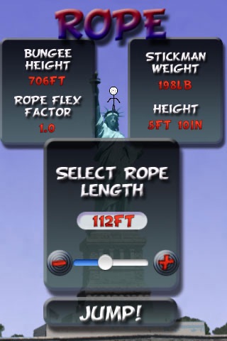 Bungee Stickmen - USA Landmarks {FREE} screenshot 3