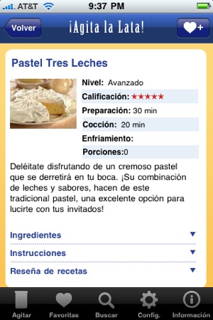 Latin Recipe Shaker from CARNATION -- Recetas from MiCocinaL(圖3)-速報App