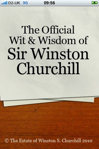 Winston Churchill's Wit & Wisdom - British Politics, Political Quotes, Prime Minister