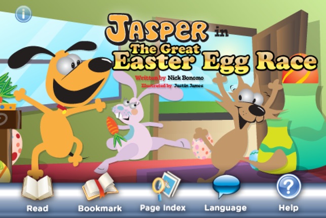 Jasper in The Great Easter Egg Race Stor