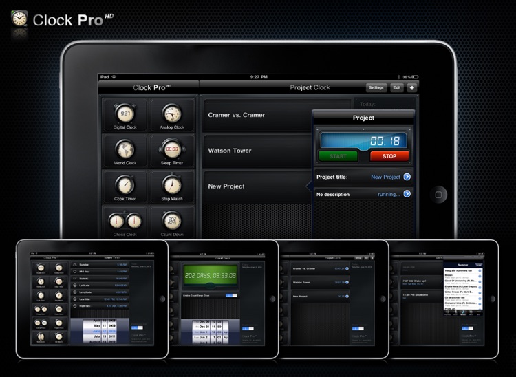 Clock Pro HD