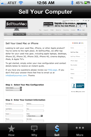 Sell Your Computer - Get Cash for your Apple Macs, iPhones, iPads, iPods! screenshot 3