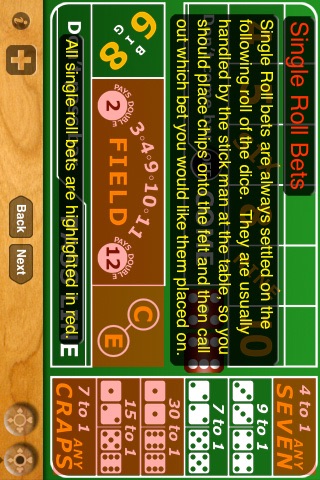 Casino Craps Tutorial screenshot 4