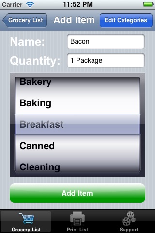 Emilys Grocery List screenshot-3