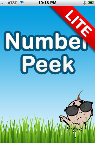 Number Peek Lite - A Free Counting Game For Kids screenshot 2