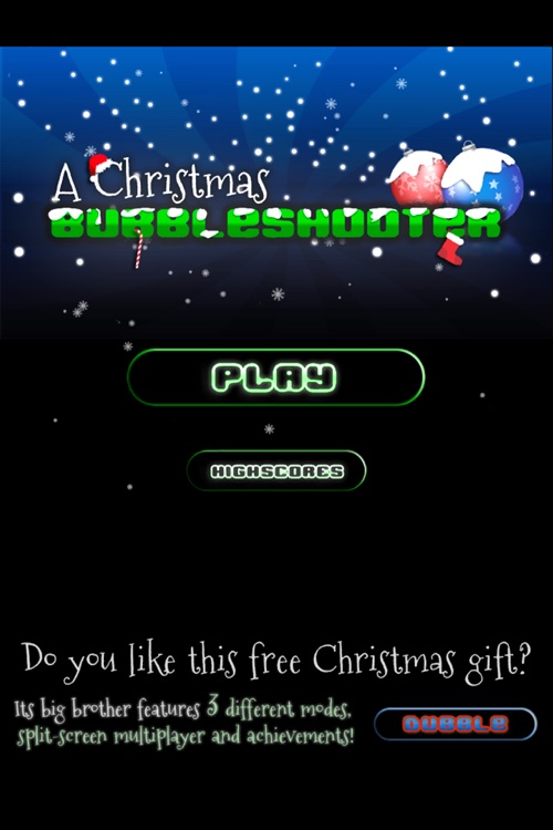 A Christmas Bubbleshooter