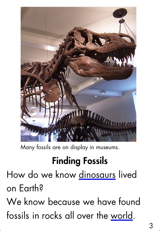 Discovering Dinosaurs - LAZ Reader [Level I–first grade] screenshot 2