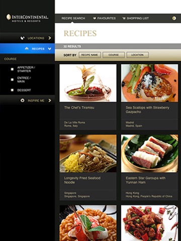InterContinental Kitchen Cookbook screenshot 4