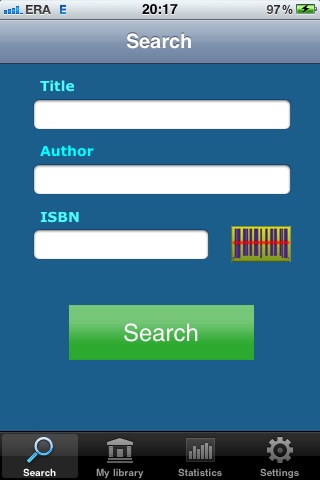 Book Manager with Barcode scanner