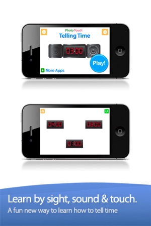 Telling Time - Digital Clock by Photo To