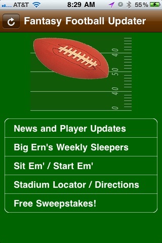 Fantasy Football News and Player Updater