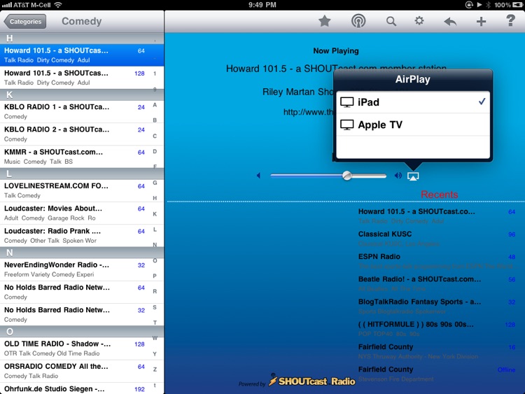 Radio - iPad Edition