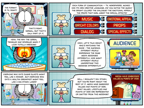 Professor Garfield Forms of Media screenshot 2