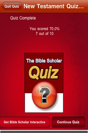 Bible Scholar Quiz(圖5)-速報App