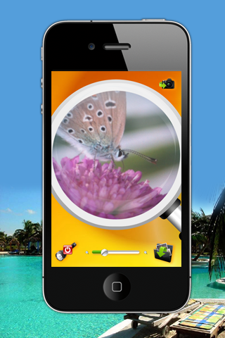 iMagnifier Magnifying Glass & Mirror HD Lite screenshot 3