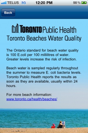 Toronto Beaches Water Quality(圖5)-速報App