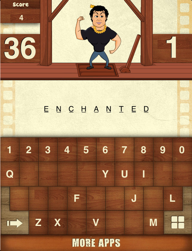 Hangman Hollywood For iPad(圖5)-速報App