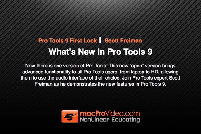 Course For Pro Tools 9 Free