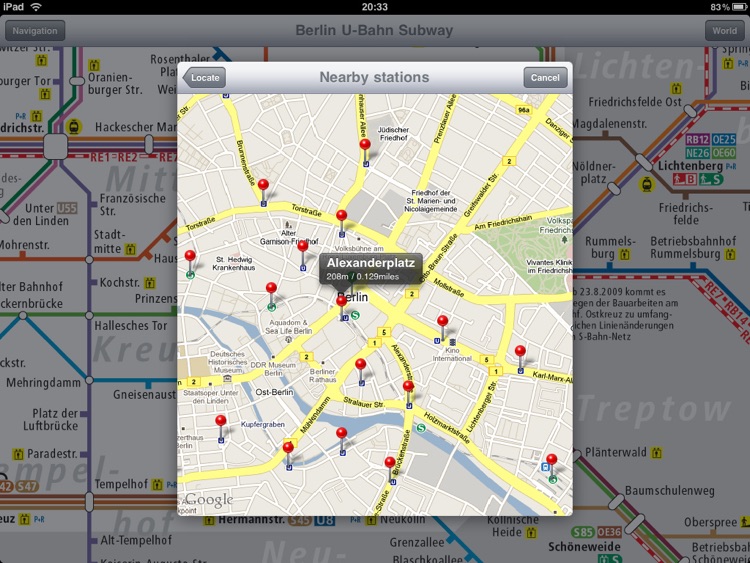 Berlin Subway for iPad screenshot-4