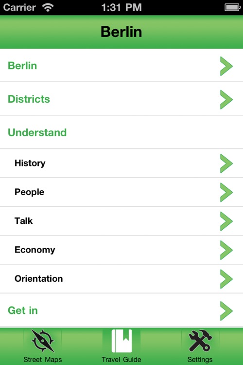 Berlin Offline Street Map